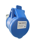 Single Phase Mobile Waterproof energy meter with socket for outdoor