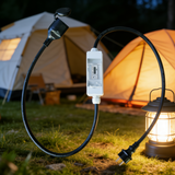Single Phase Mobile Waterproof energy meter with socket for outdoor