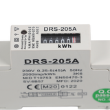 MID Approved  Single Phase Two Wire Energy Meter (Analog)
