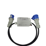 Single Phase Mobile Waterproof energy meter with socket for outdoor