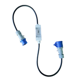 Single Phase Mobile Waterproof energy meter with socket for outdoor