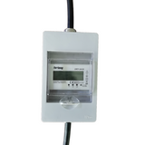 Three Phase Mobile Waterproof energy meter with socket for outdoor  16A or 32A