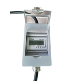 Three Phase Mobile Waterproof energy meter with socket for outdoor  16A or 32A