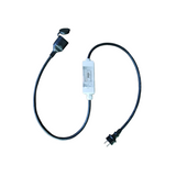Single Phase Mobile Waterproof energy meter with socket for outdoor